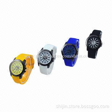 Promotional Colorful Silicone Watches for Unisex 2014